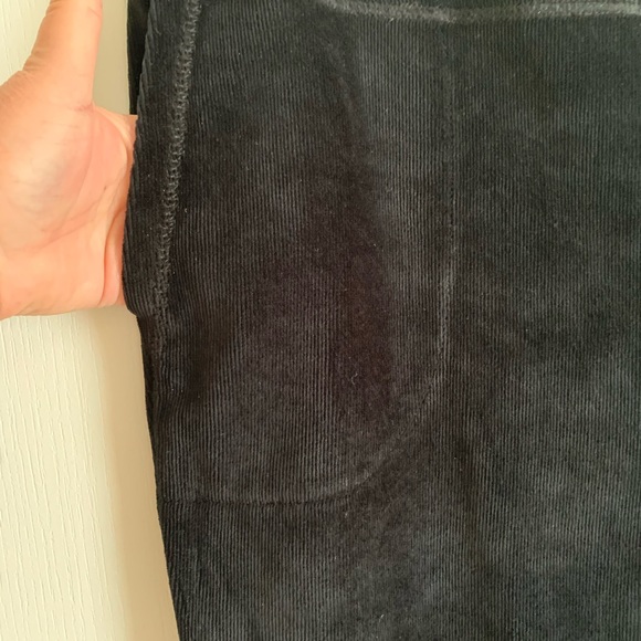 Susan graver corduroy black pull ons. - Picture 2 of 8
